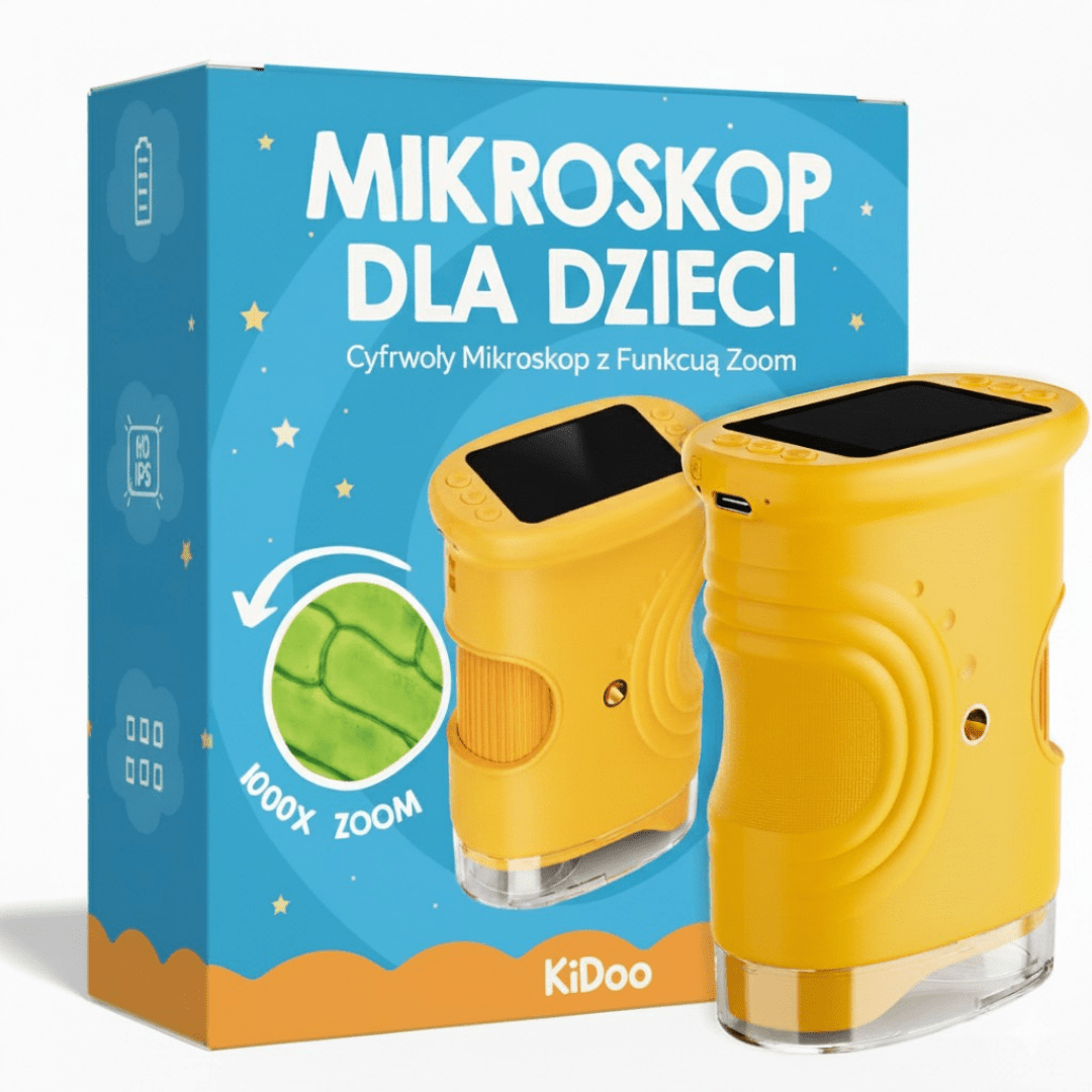 Mikroskop Przygoda Kidoo (Zestaw Startowy)